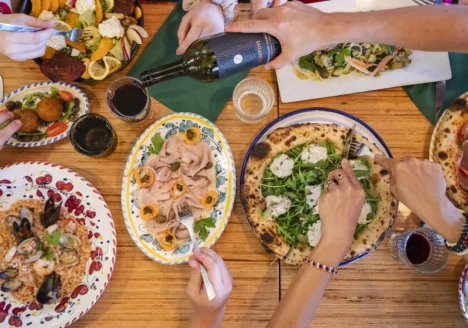 Dégustez un dîner italien en famille chez Dei Sapori